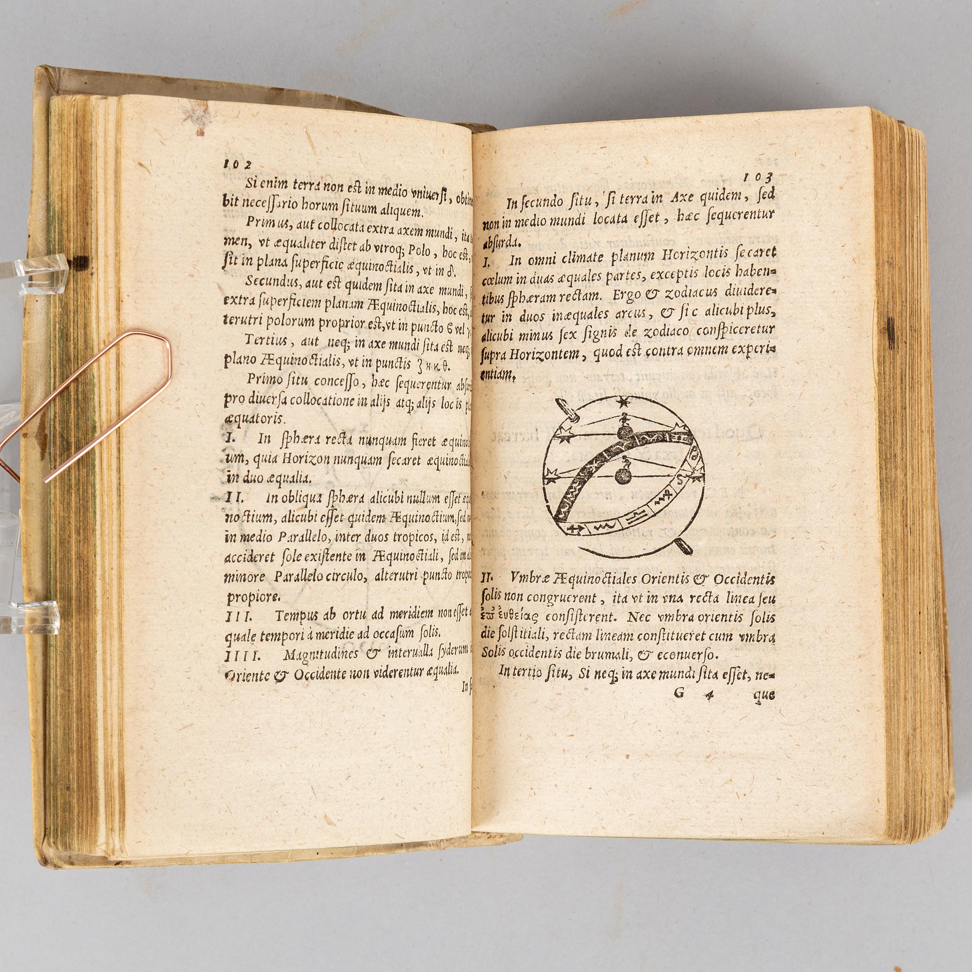 Astronomy, 3 works 1576-82, illustrations with movable parts.