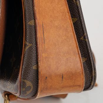 Louis Vuitton, väska, "Cartouchière", samt plånbok, 1970-tal.