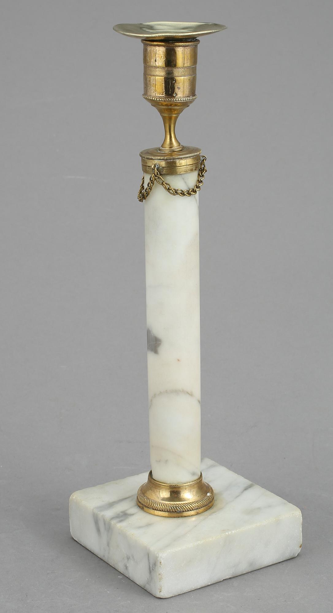 LJUSSTAKE, sengustaviansk, tidigt 1800-tal.