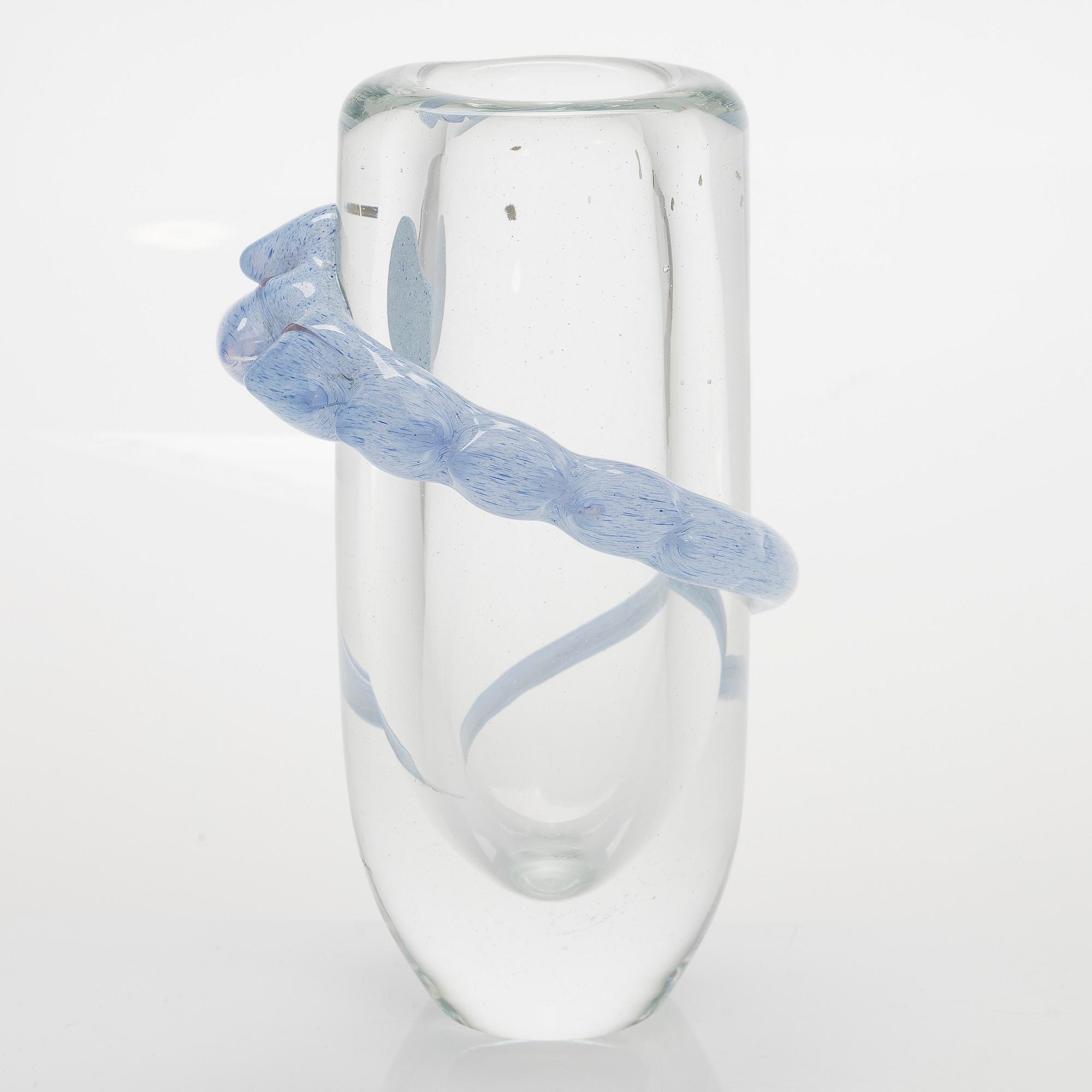 Tiina Nordström, an art glass signed Tiina Nordström, Iittala 1993.