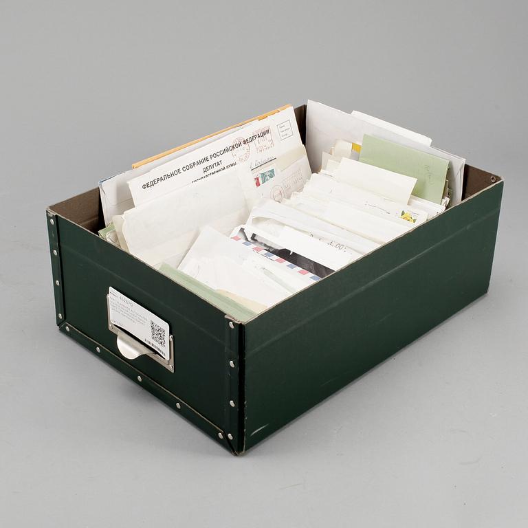 PARTI BLANDADE AUTOGRAFER, ca 250 st, bla Ulf Lundell, Nanna Svartz, Tore Wretman, Barbara Cartland, egenhändiga.