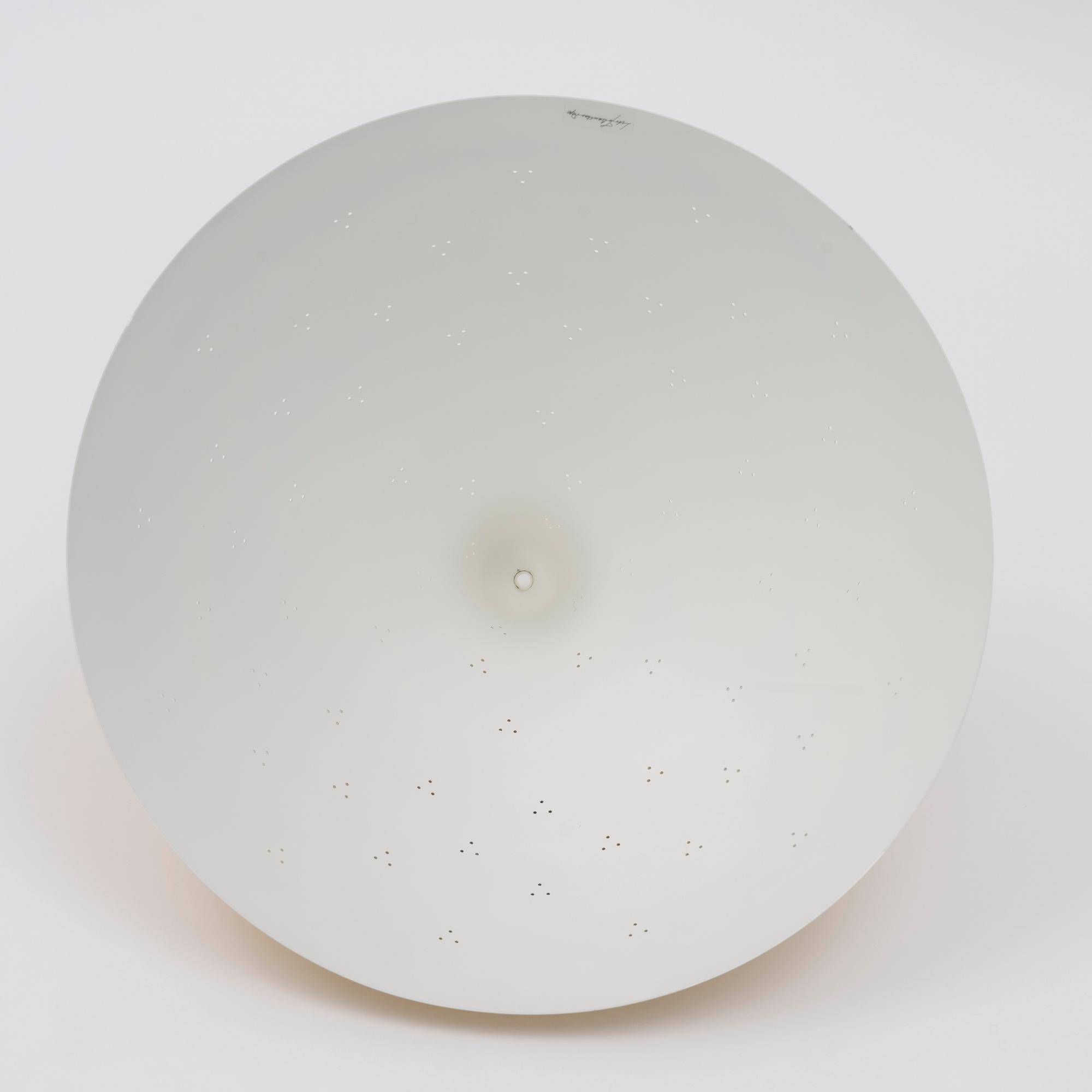 Lisa Johansson-Pape, a model "450" ceiling lamp, Innolux, Finland.