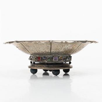 Bowl, silver, 20th century.