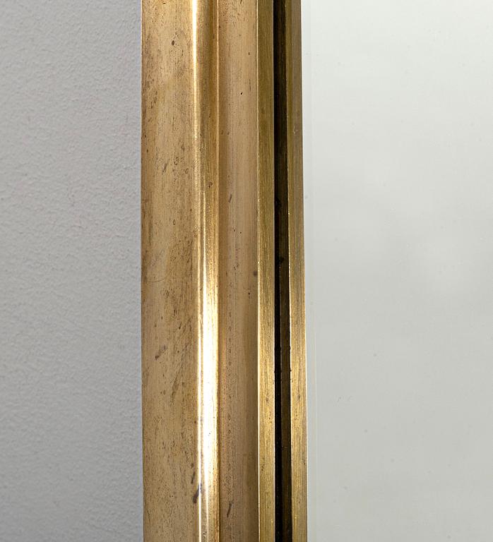 SPEGEL, mässing. Art Deco.