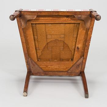 An empire armchair, St. Petersburg ca 1810.