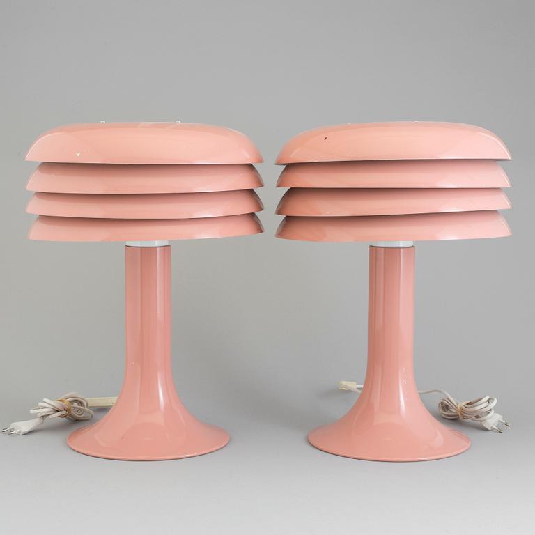 A pair of table light by Hans-Agne Jakobsson.