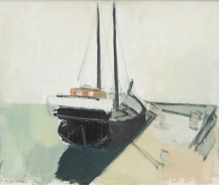 Gustav Rudberg, "Boat in backlight".