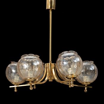 A ceiling lamp, second half of the 20th century.