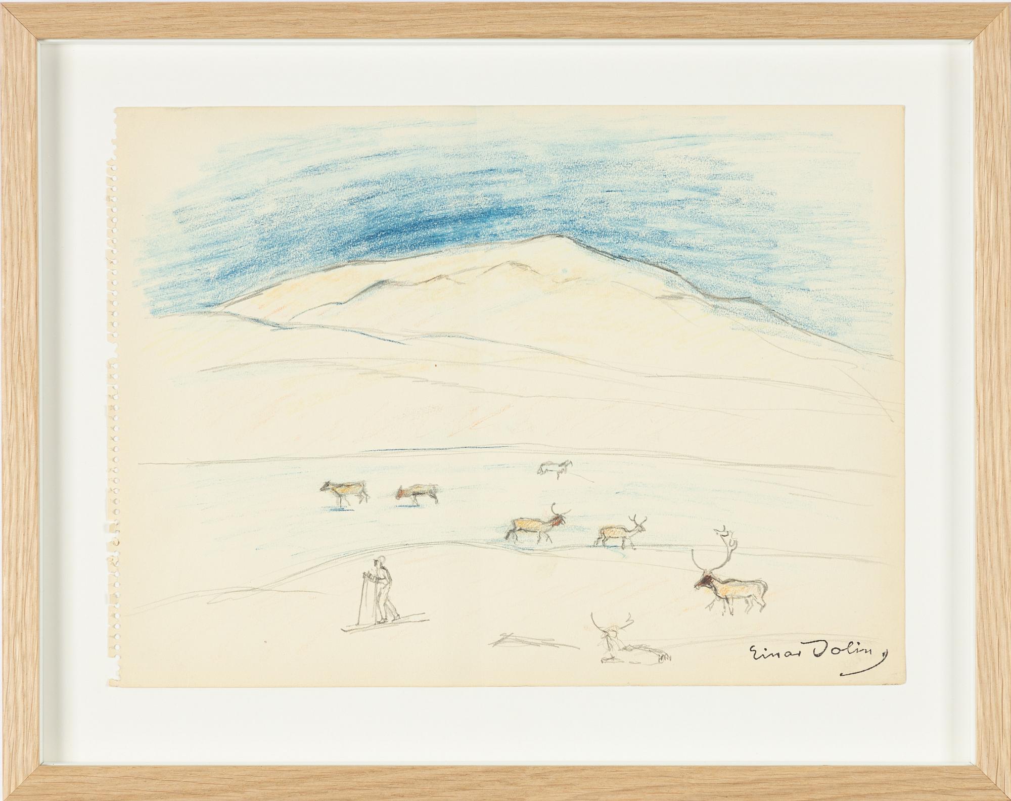 Einar Jolin, View from Åre.