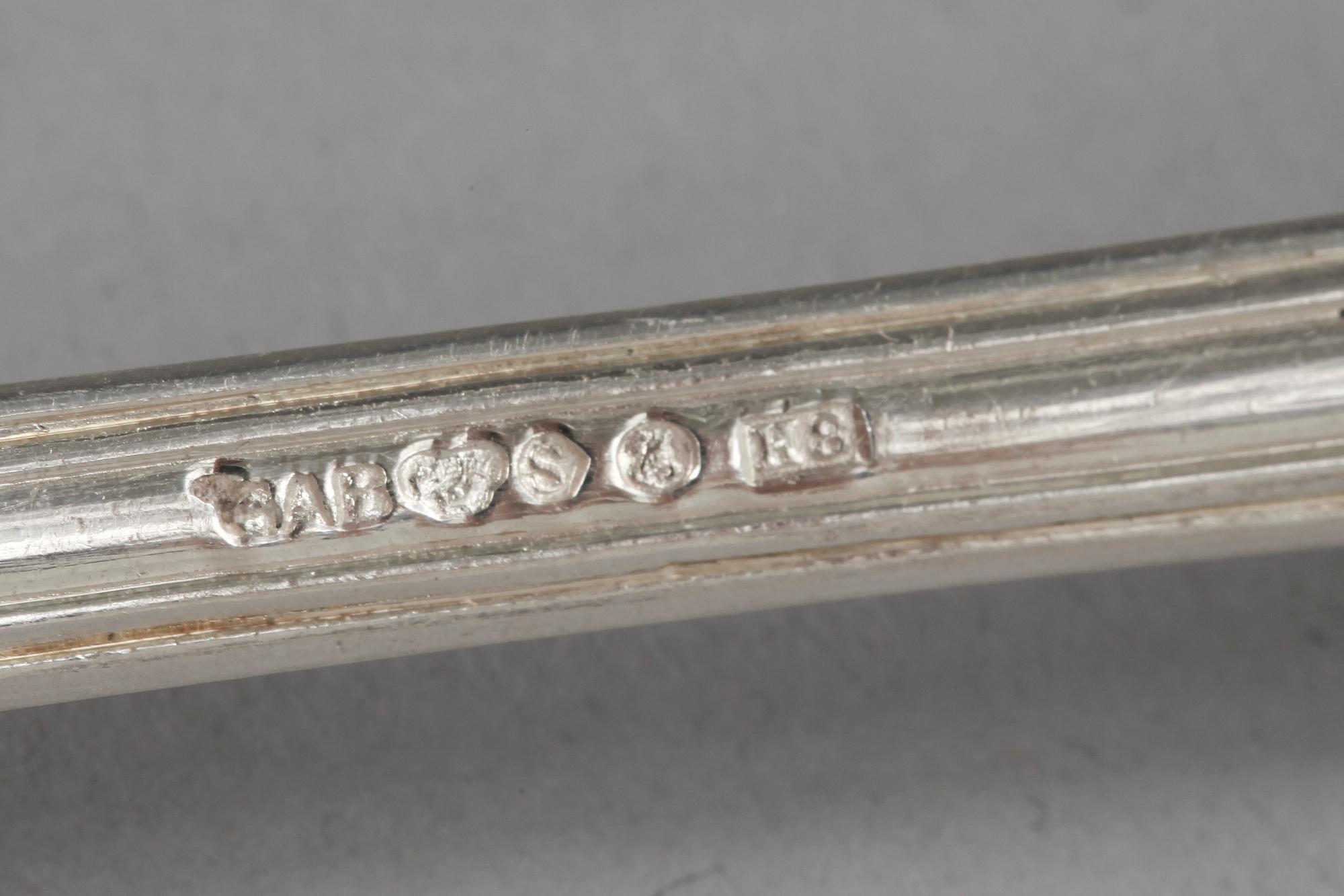 PARTI SILVER, 24 delar, 1900-tal, vikt ca 488g.