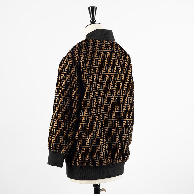 Fendi, baseball-style jacket, size It 40.