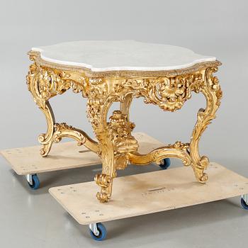 A Louis quinze style table from the later 19th century.