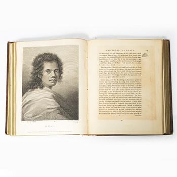 Two volumes of Cooks travels, with 37 engraved plates + maps and charts.
