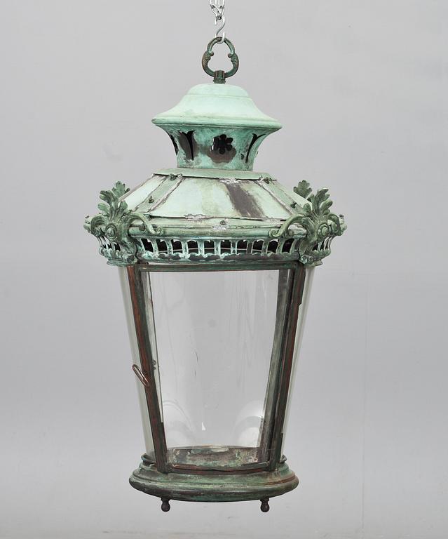 LYKTA, koppar. 1800-tal.