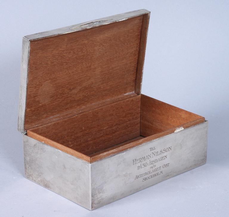 CIGARRSKRIN, silver, 1923.