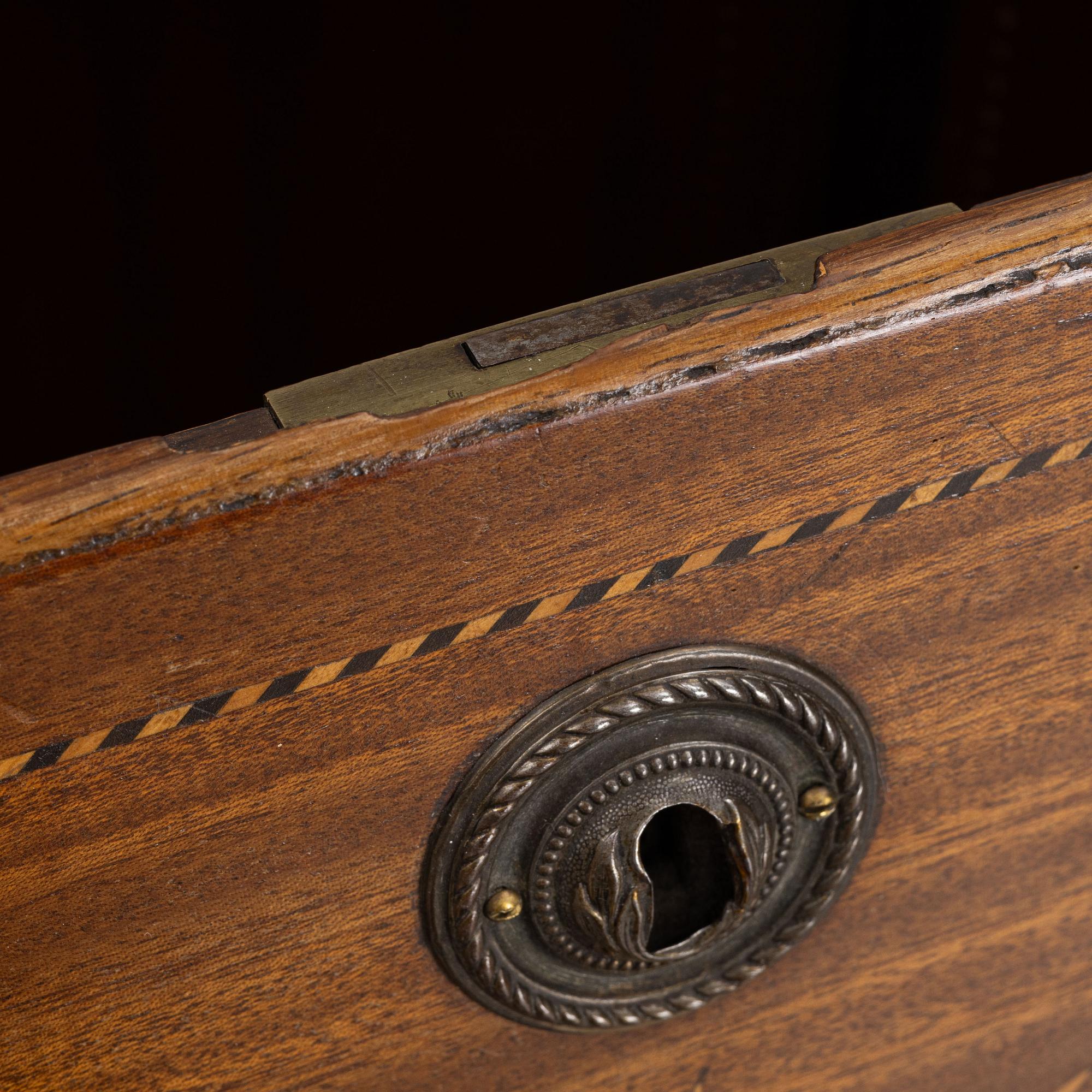 A Gustavian Style Desk, circa 1900.