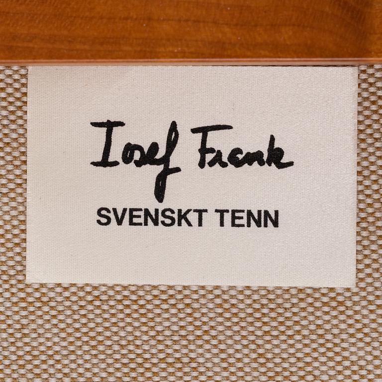 Josef Frank, pallar ett par, modell 1063 "Tutankhamon". Firma Svenskt Tenn, 2000-tal.