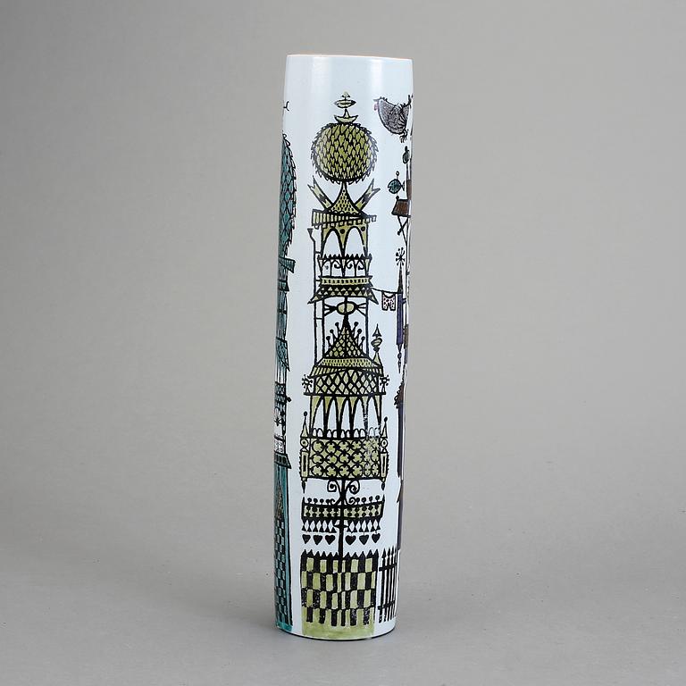 VAS, fajans. "Karneval", Stig Lindberg, Gustavsberg studio, 1958-1962.