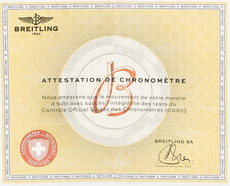 BREITLING, Colt 44 (500M/1650FT), Chronometre, wristwatch, 44 mm.
