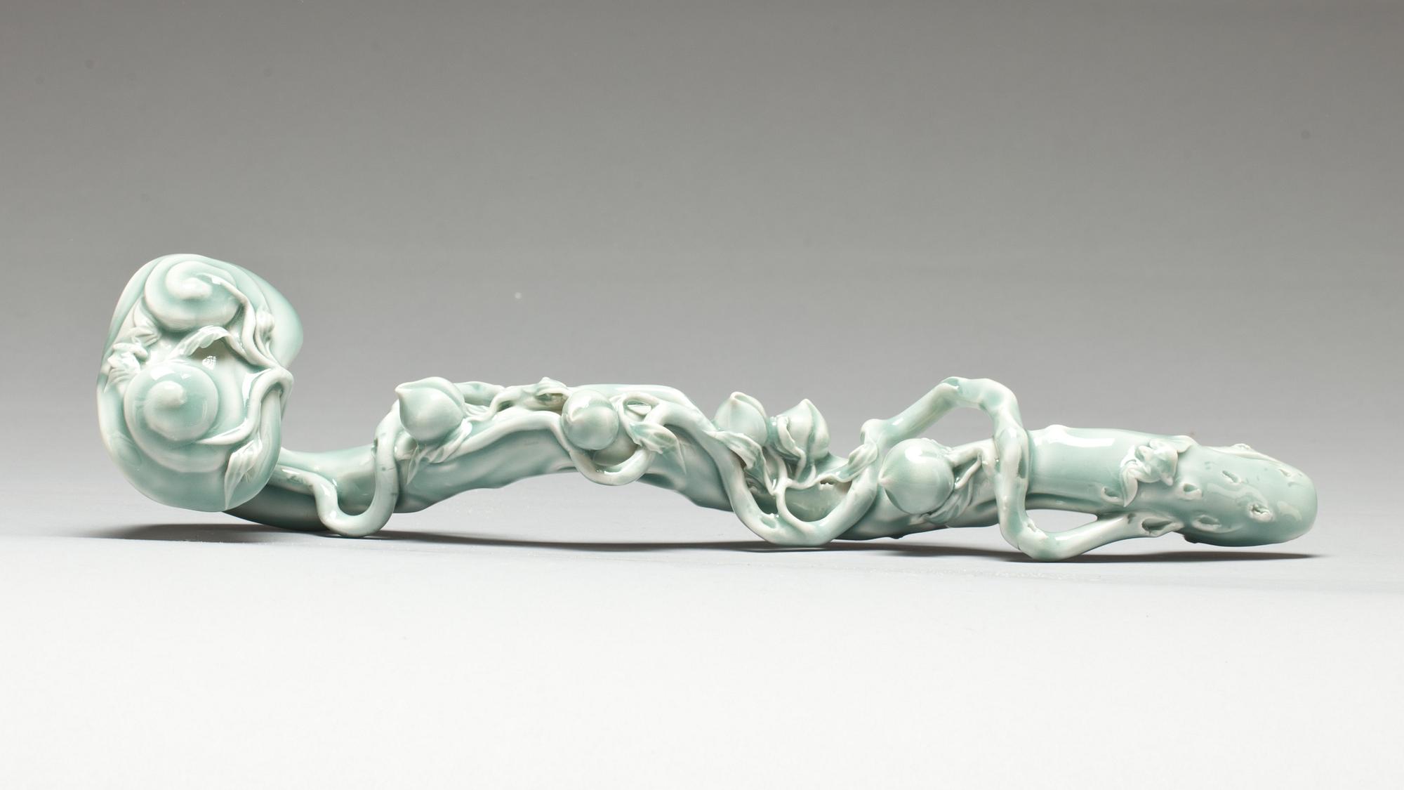 SCEPTER, porslin. Kina, Qianlongs märke.