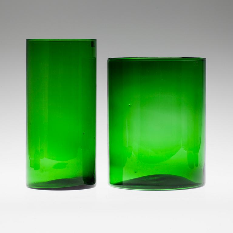 GLASBURKAR, 4 st, "Purtilo", design Kaj Franck. Formgivna 1970-tal.