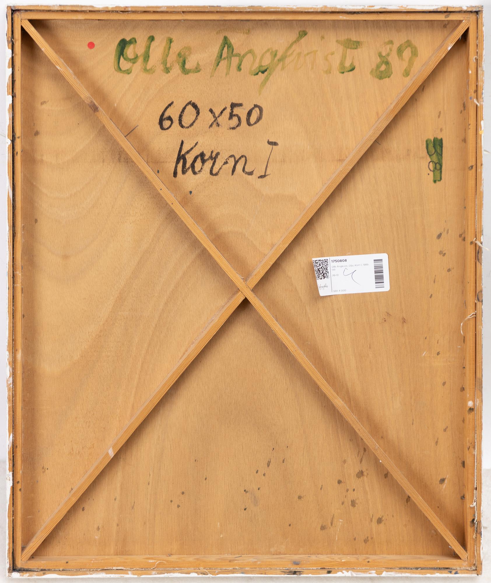 Olle Ängkvist, "Korn I".