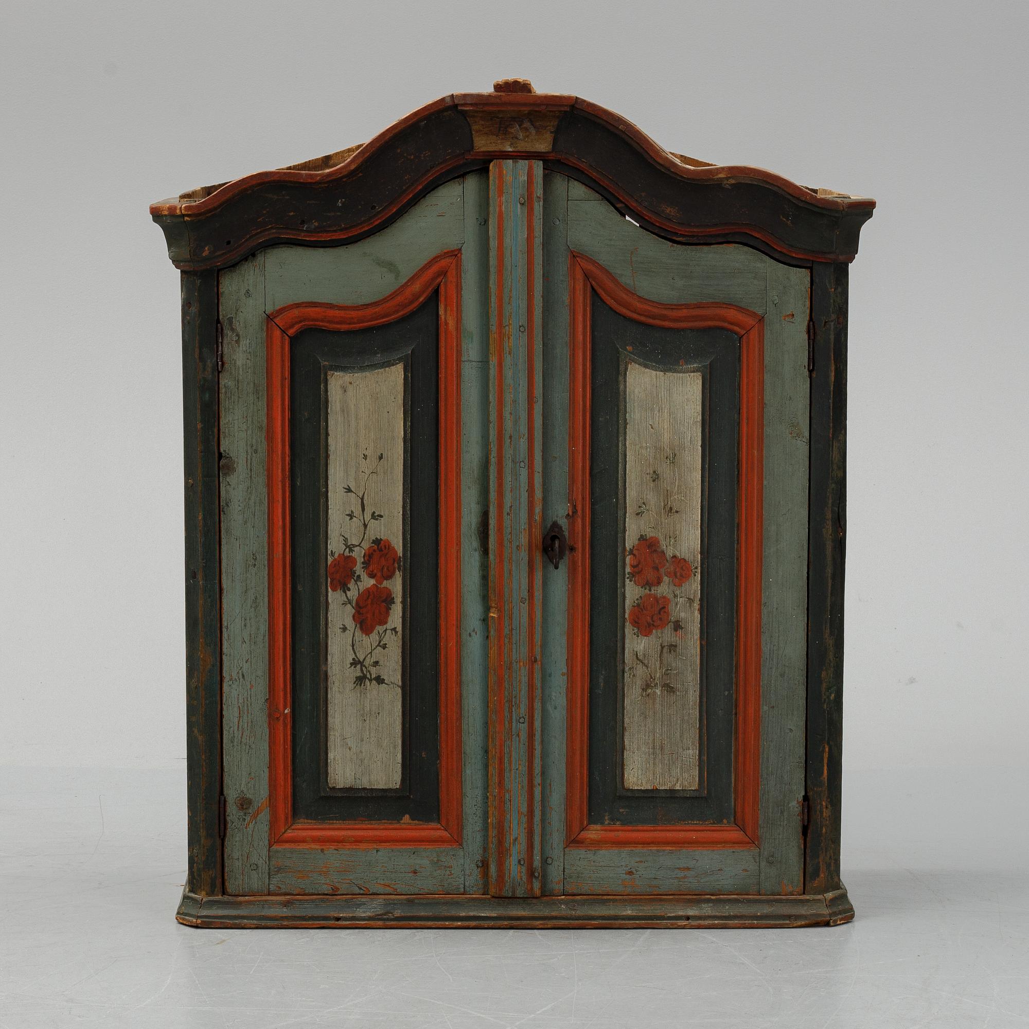 A Swedish early 19th century cupboard.
