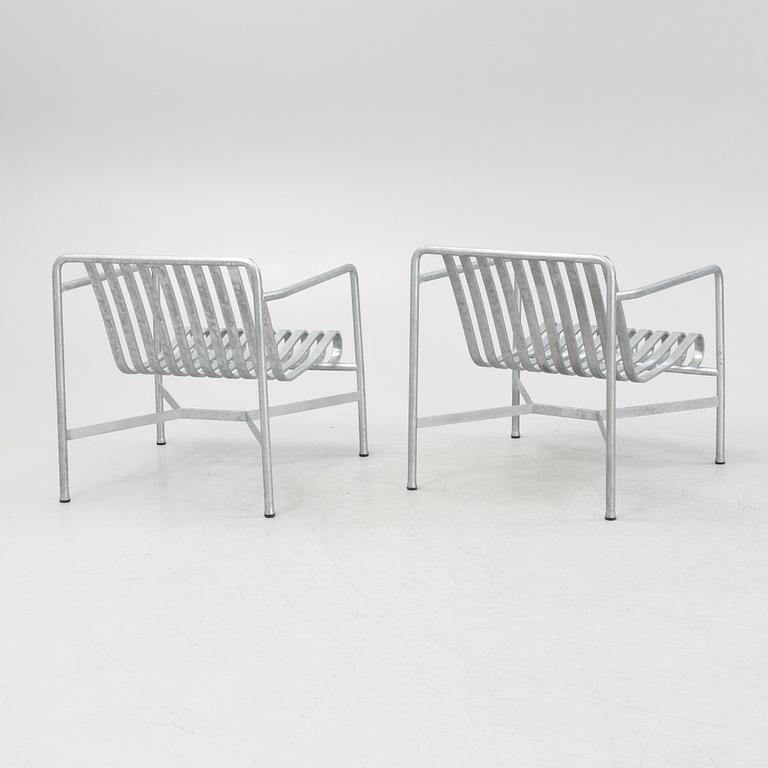 Ronan & Erwan Bouroullec, fåtöljer, ett par, "Palissade Låg", Hay, Danmark.