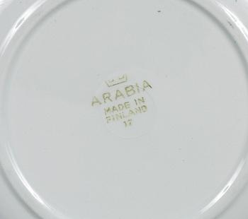 SERVIS, 36 delar, "Blått Landskap", porslin, design Reinhard Richter, Arabia.