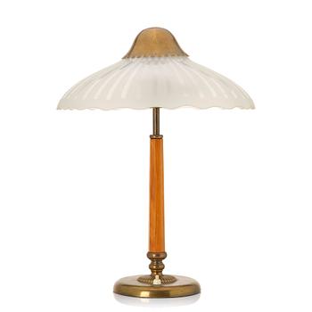 Harald Notini, a table lamp, model '15462', Arvid Böhlmarks Lampfabrik, Sweden, 1940s.