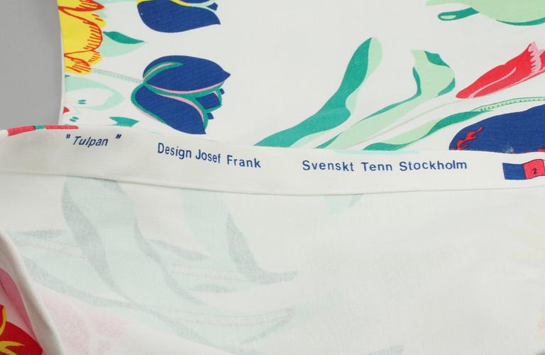 GARDINER, 7 st, "Tulpan", Josef Frank, firma Svenskt Tenn, 1900-talets fjärde kvartal.