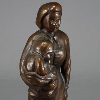 OKÄND KONSTNÄR, brons, signerad Holger samt daterad -49.