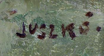 BELA JUSZKO, olja på duk. Sign.