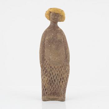 Stig Lindberg, ’Lilla Eva', a stoneware figurine, Gustavsberg studio, Sweden 1940-50s.