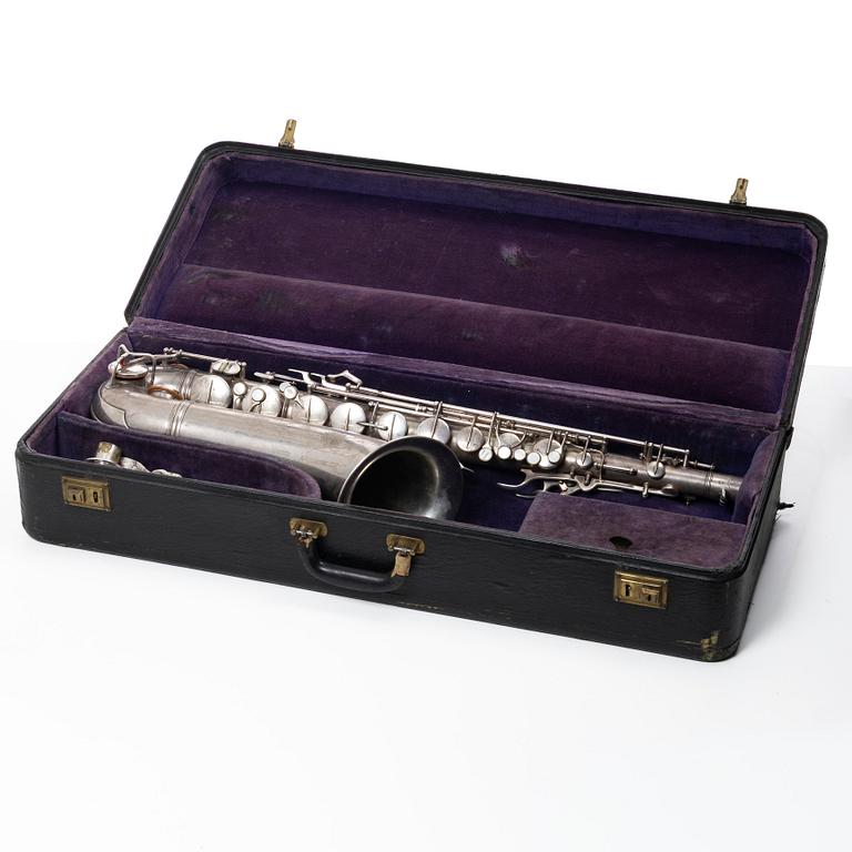 C.G. Conn, tenorsaxofon, "Naked Lady", "10M",  1935, USA.