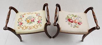 BANKETTER, 1 par, empire, 1800-talets mitt.