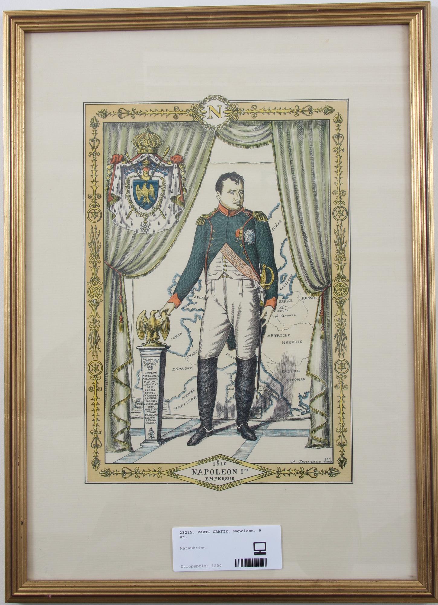 PARTI GRAFIK, Napoleon, 9 st.
