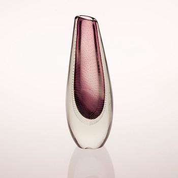 VAS, glas, design Gunnel Nyman, osignerad, Notsjö.