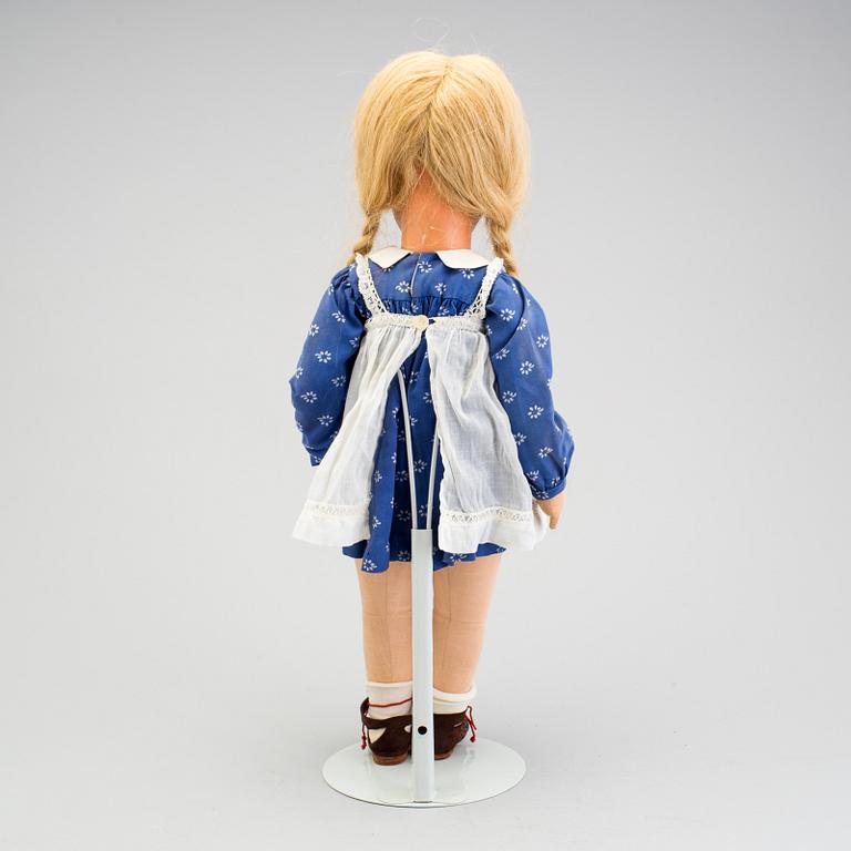 A Käthe Kruse girl doll, Germany, 1930/40s.