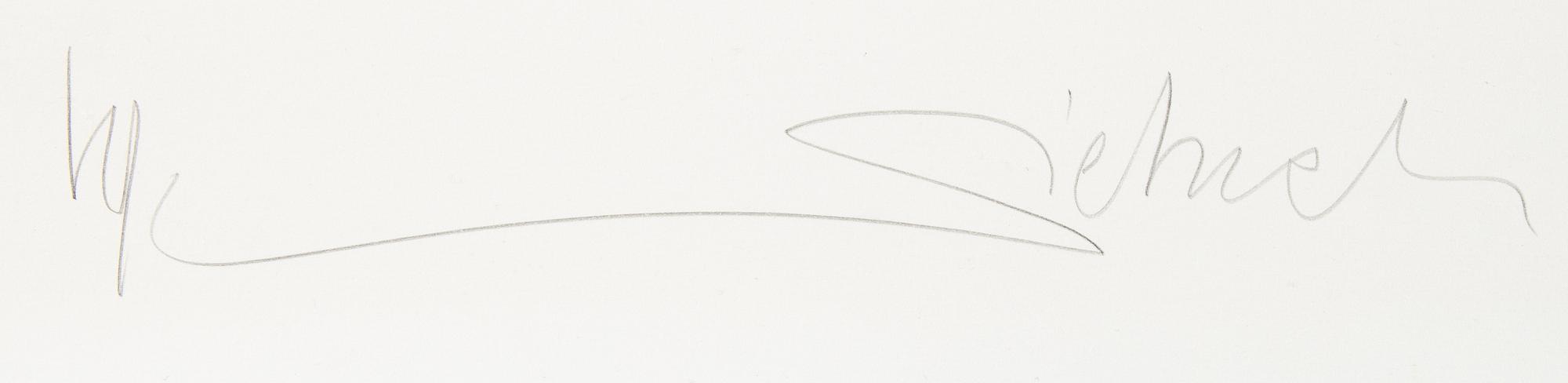 Gottfried Helnwein, färglitografi, signerad, nr 124/280.