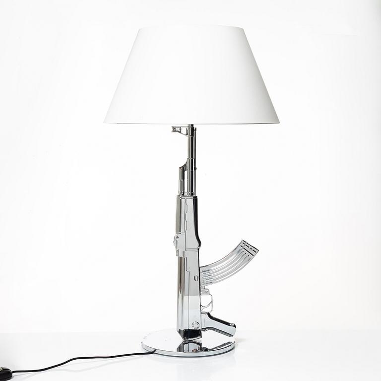 Philippe Starck, a table lamp, 'Table Gun Lamp', FLOS, Italy.