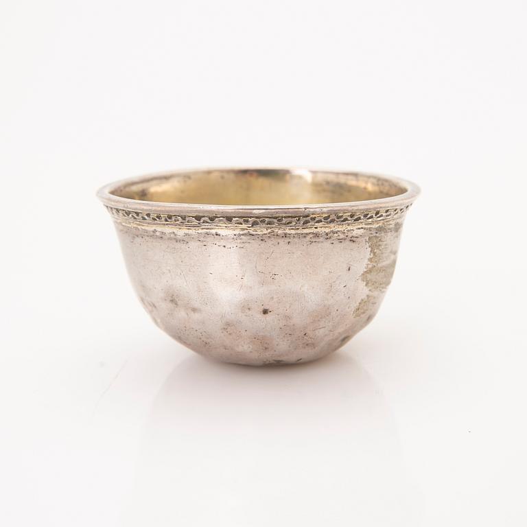 Tumbler, silver, Christian Dalbeck (active 1716–1721), Kristianstad.