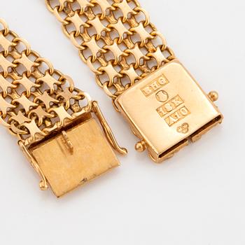 ARMBAND, 18K guld.