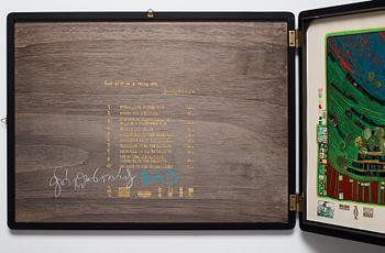 Friedensreich Hundertwasser, "Look at it on a rainy day (The Regentag portfolio)".