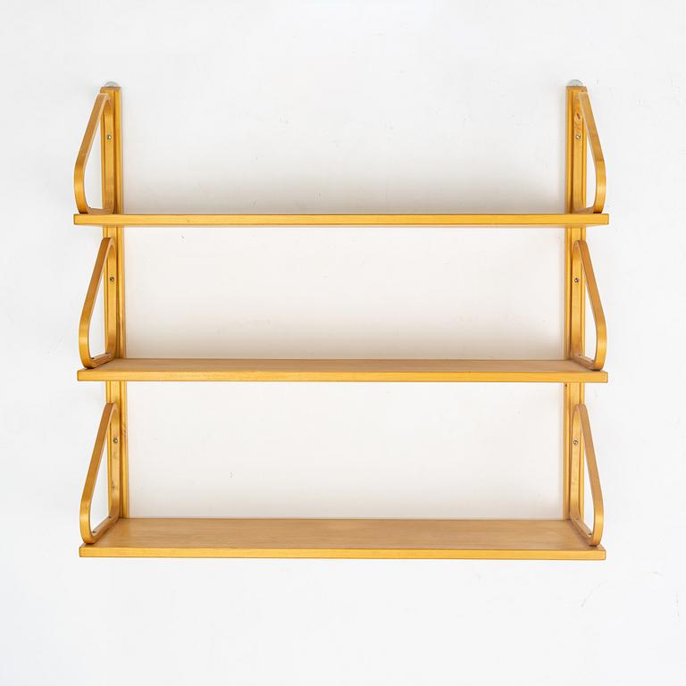 Alvar Aalto, a bookcase, Aalto Möbler Hedemora, Sweden, mid 20th Century.