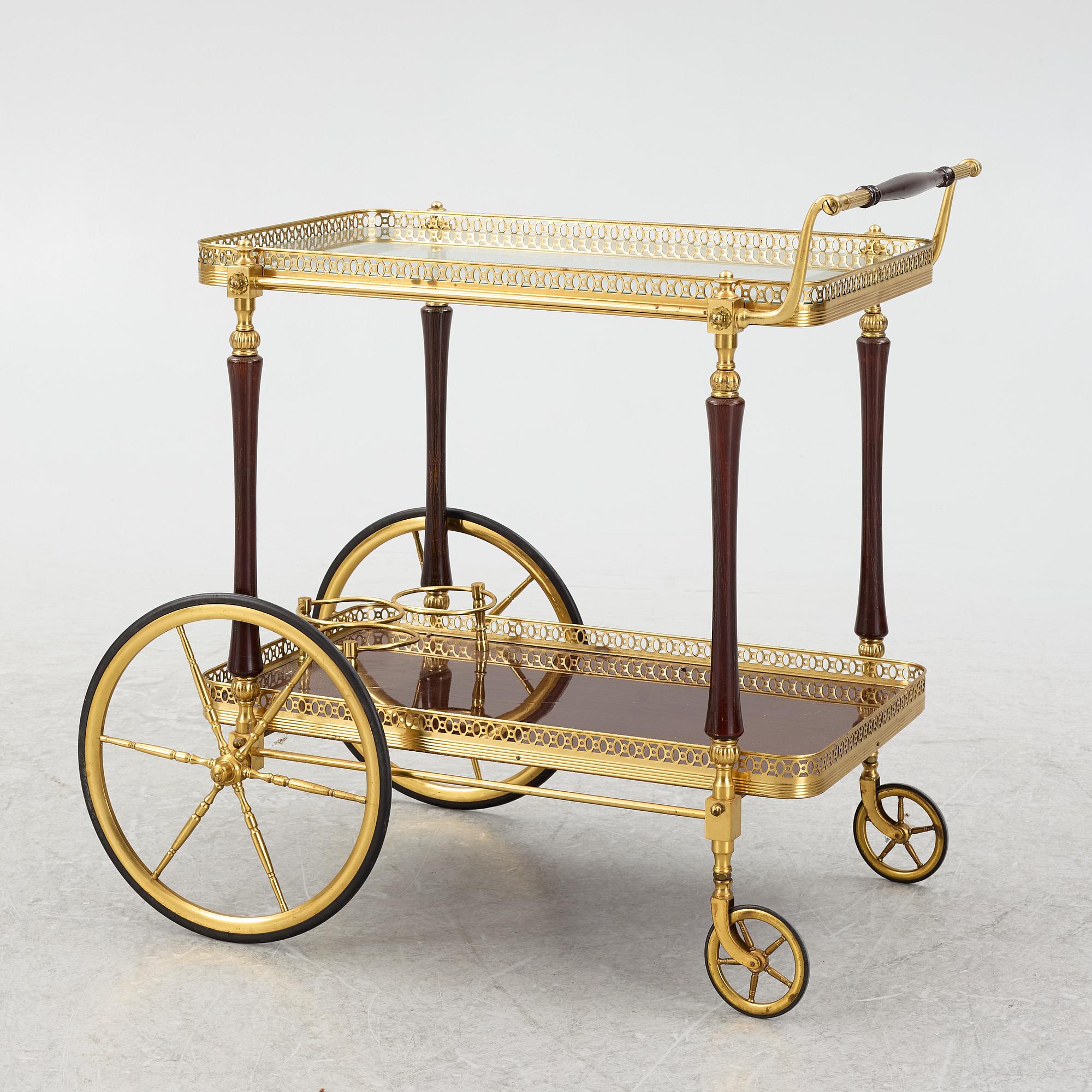 Serving cart, second half of the 20th century.