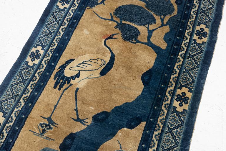 Carpet, China, Baotou, approx. 185 x 97 cm.