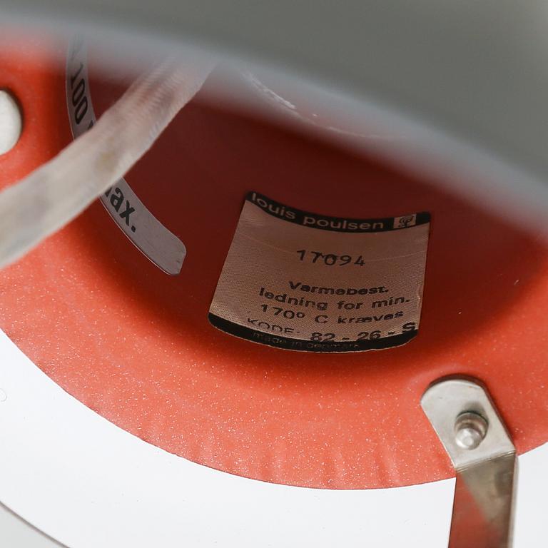 TAKLAMPA, PH-lampa, Paul Henningsen, Louis Poulsen, 1900-talets andra hälft.