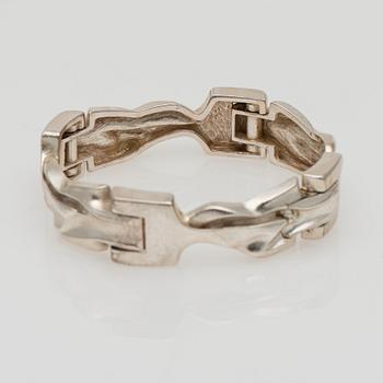 ARMBAND, silver, Lapponia 1975.