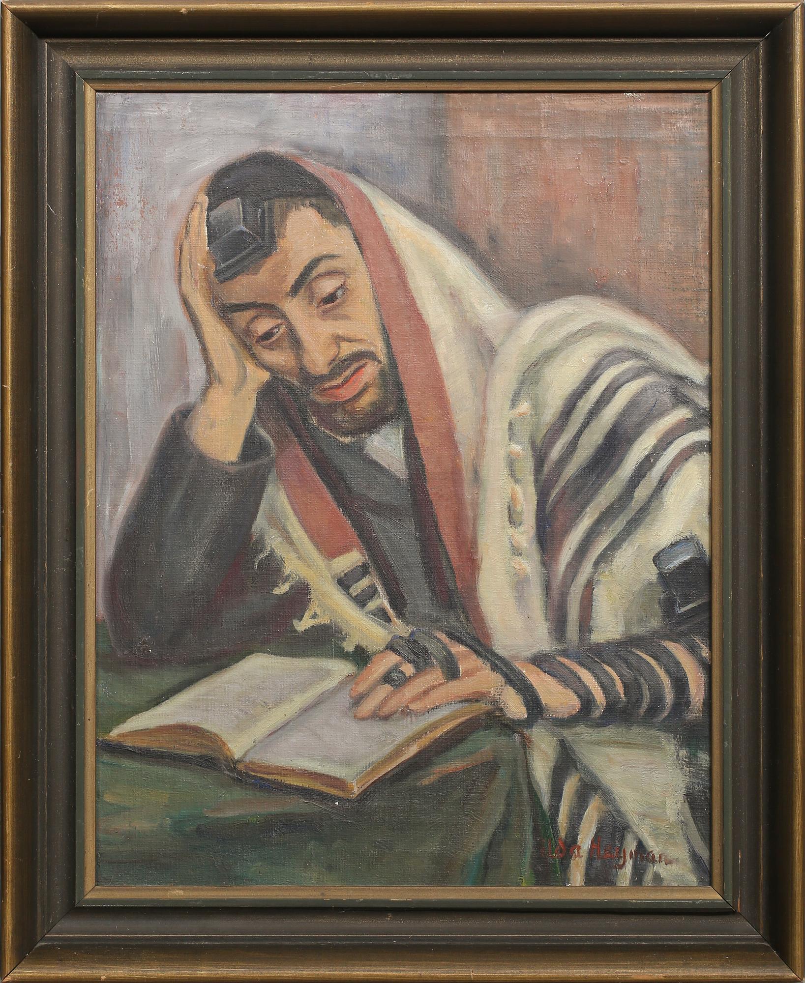 HILDA HEYMAN, olja på duk, signerad.